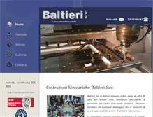 Tablet Screenshot of costruzionimeccanichebaltieri.com
